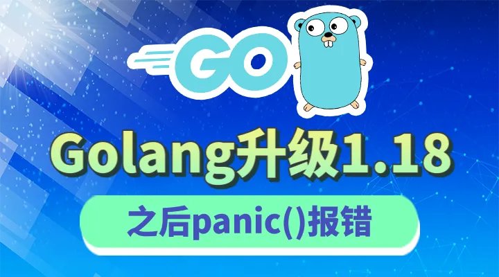 Golang升级1.18之后panic()报错